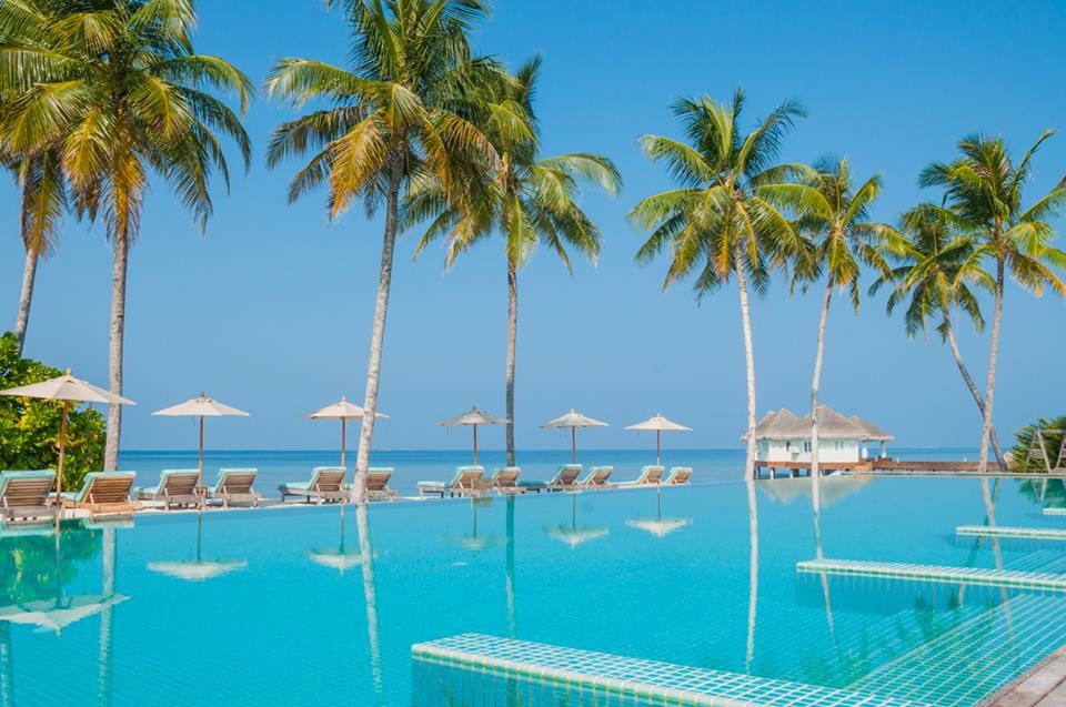Swimming pool tiles Maldive Project.